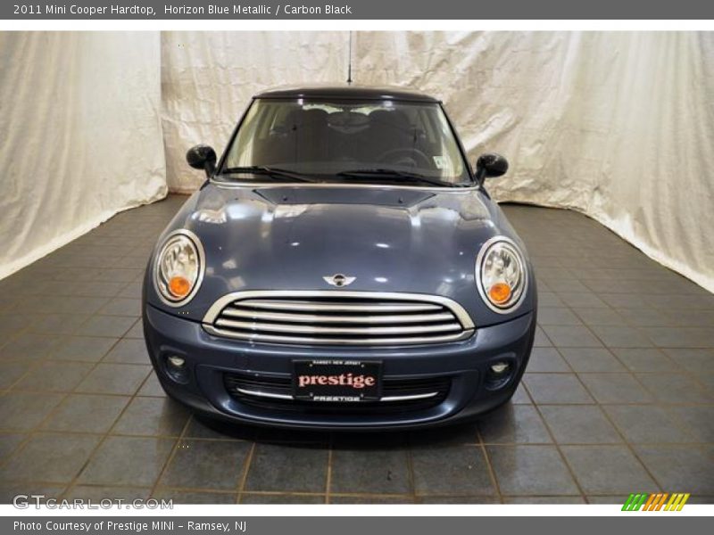 Horizon Blue Metallic / Carbon Black 2011 Mini Cooper Hardtop