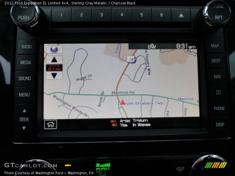 Navigation of 2012 Expedition EL Limited 4x4
