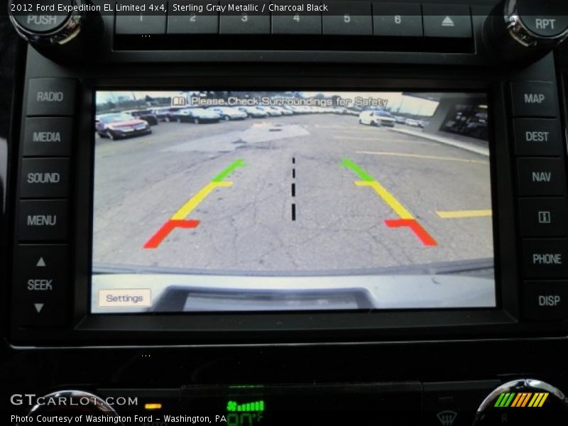 Sterling Gray Metallic / Charcoal Black 2012 Ford Expedition EL Limited 4x4