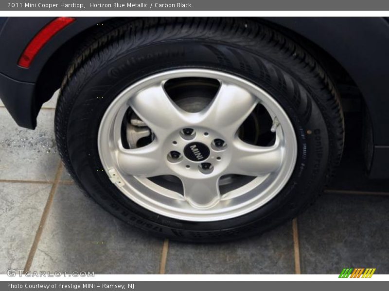 Horizon Blue Metallic / Carbon Black 2011 Mini Cooper Hardtop