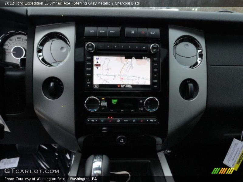 Sterling Gray Metallic / Charcoal Black 2012 Ford Expedition EL Limited 4x4