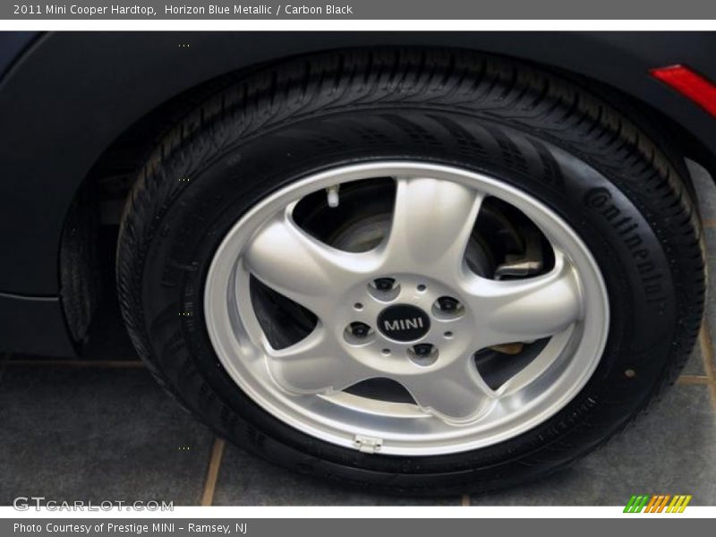 Horizon Blue Metallic / Carbon Black 2011 Mini Cooper Hardtop