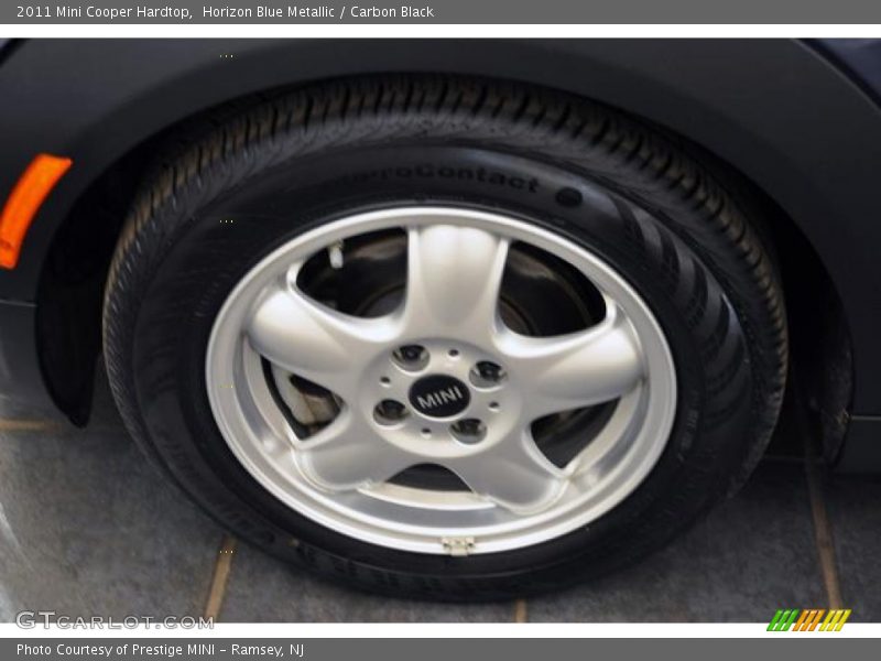 Horizon Blue Metallic / Carbon Black 2011 Mini Cooper Hardtop