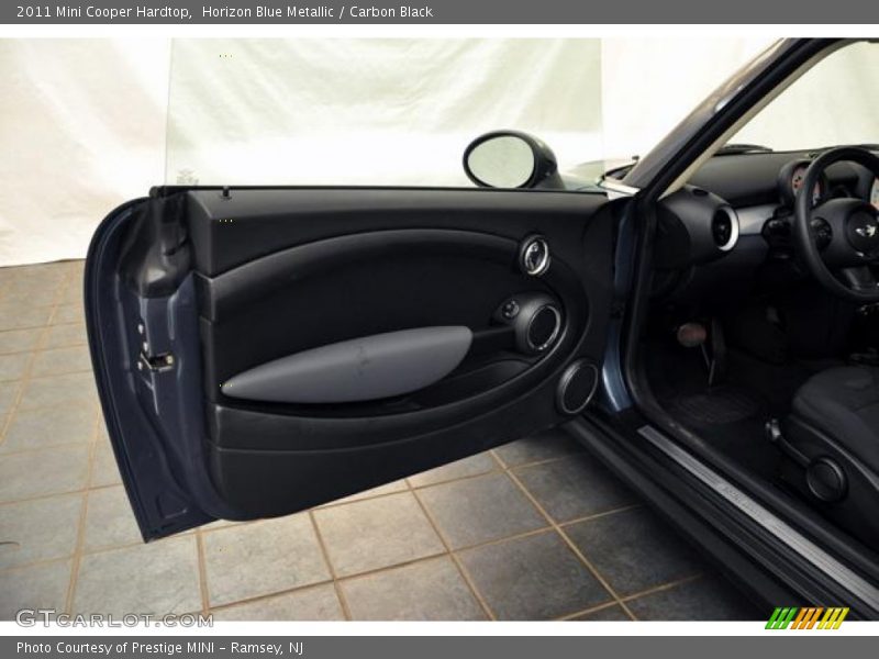Horizon Blue Metallic / Carbon Black 2011 Mini Cooper Hardtop