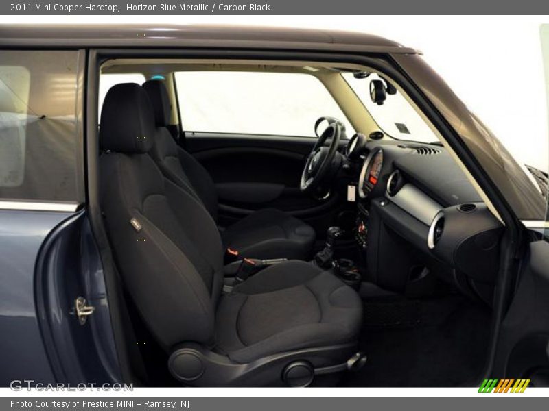 Horizon Blue Metallic / Carbon Black 2011 Mini Cooper Hardtop