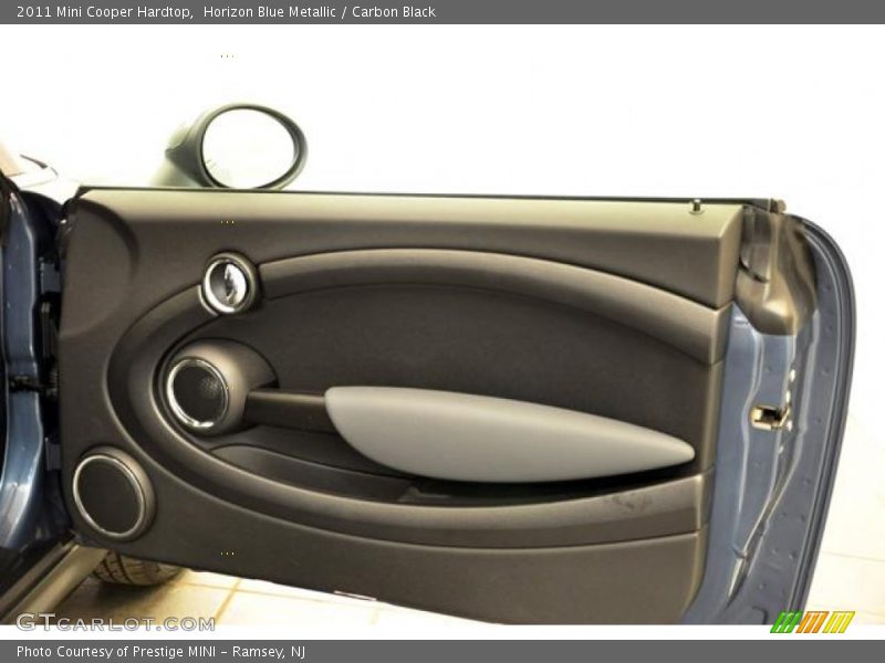 Horizon Blue Metallic / Carbon Black 2011 Mini Cooper Hardtop