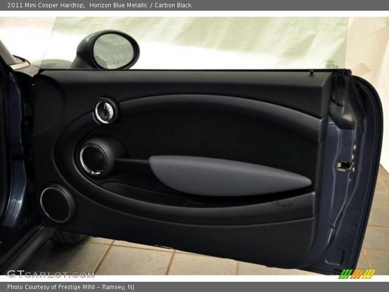 Horizon Blue Metallic / Carbon Black 2011 Mini Cooper Hardtop