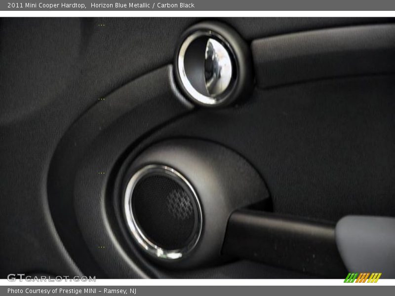 Horizon Blue Metallic / Carbon Black 2011 Mini Cooper Hardtop