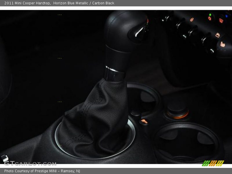 Horizon Blue Metallic / Carbon Black 2011 Mini Cooper Hardtop