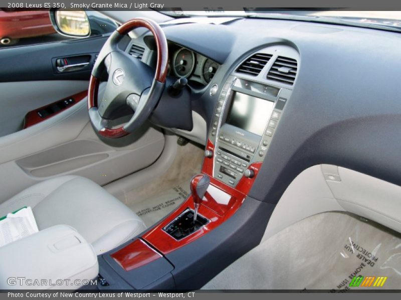 Smoky Granite Mica / Light Gray 2008 Lexus ES 350