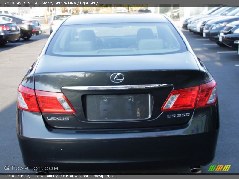 Smoky Granite Mica / Light Gray 2008 Lexus ES 350