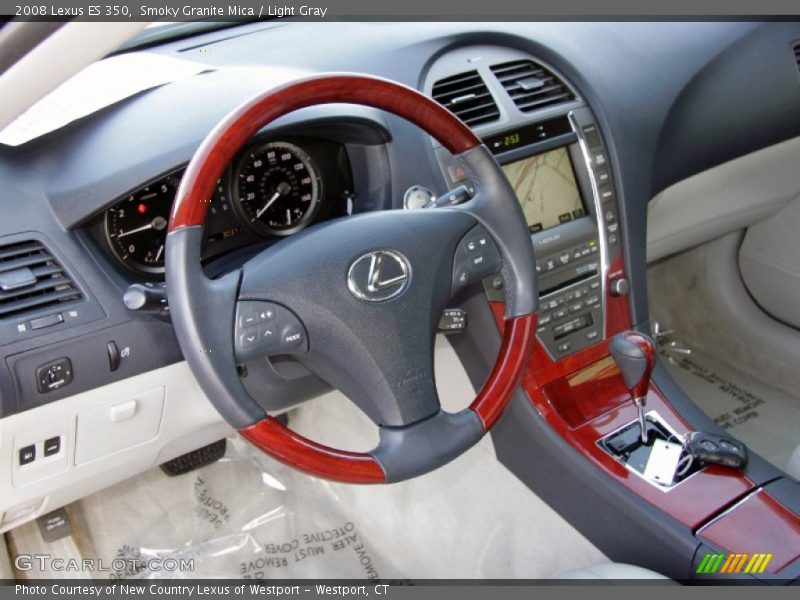 Smoky Granite Mica / Light Gray 2008 Lexus ES 350