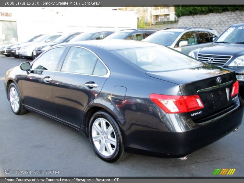 Smoky Granite Mica / Light Gray 2008 Lexus ES 350