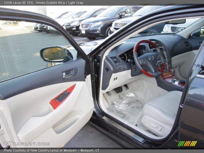Smoky Granite Mica / Light Gray 2008 Lexus ES 350