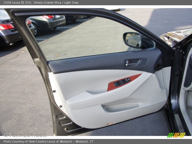 Smoky Granite Mica / Light Gray 2008 Lexus ES 350