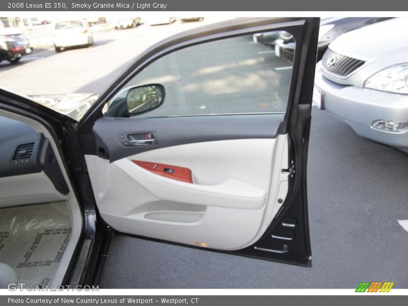 Smoky Granite Mica / Light Gray 2008 Lexus ES 350