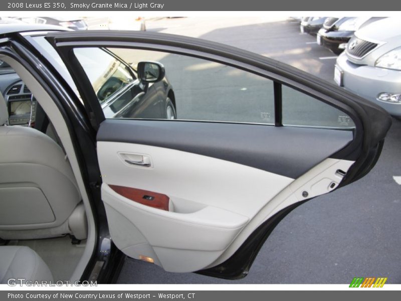 Smoky Granite Mica / Light Gray 2008 Lexus ES 350