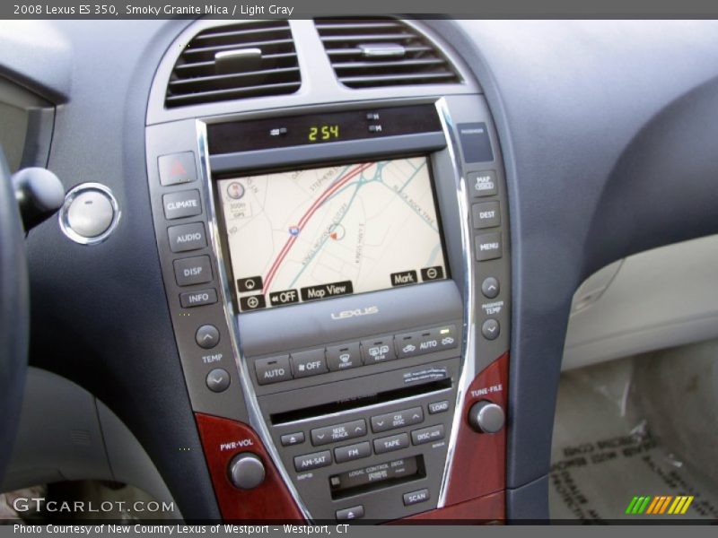 Smoky Granite Mica / Light Gray 2008 Lexus ES 350