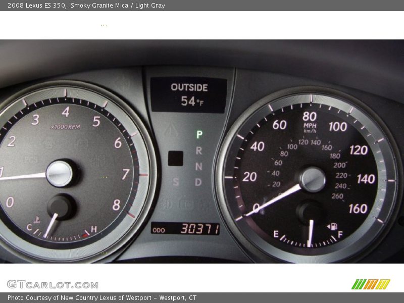 Smoky Granite Mica / Light Gray 2008 Lexus ES 350