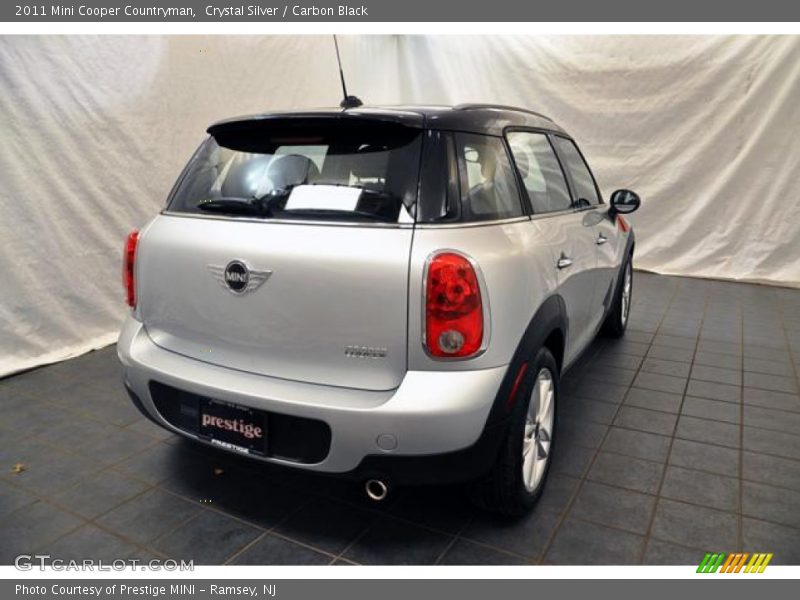 Crystal Silver / Carbon Black 2011 Mini Cooper Countryman