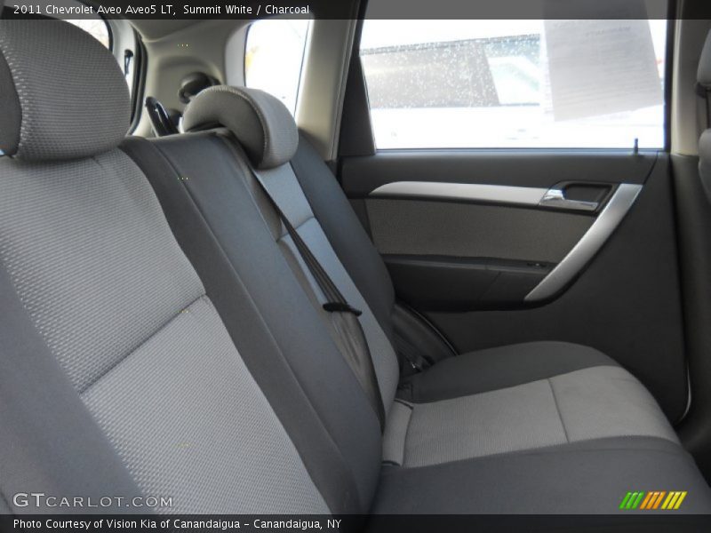 Summit White / Charcoal 2011 Chevrolet Aveo Aveo5 LT