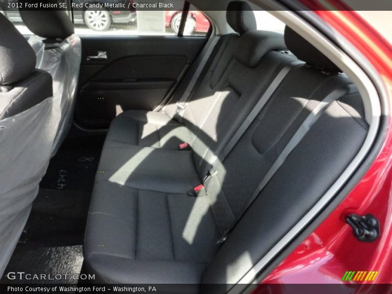 Red Candy Metallic / Charcoal Black 2012 Ford Fusion SE