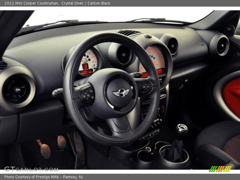 Crystal Silver / Carbon Black 2011 Mini Cooper Countryman