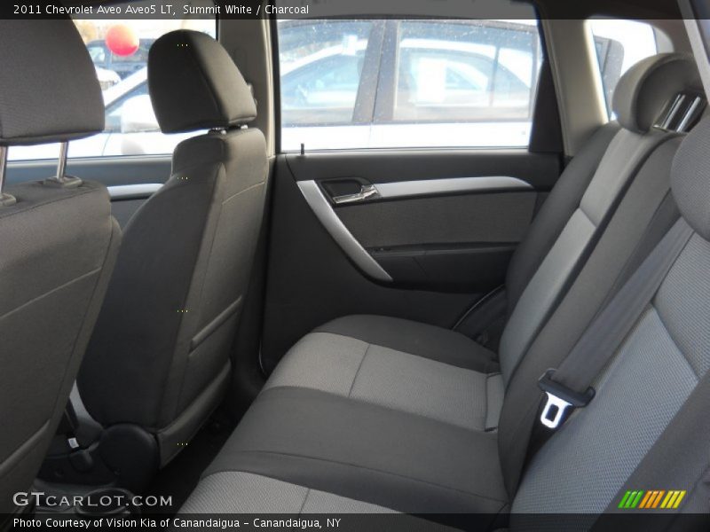 Summit White / Charcoal 2011 Chevrolet Aveo Aveo5 LT