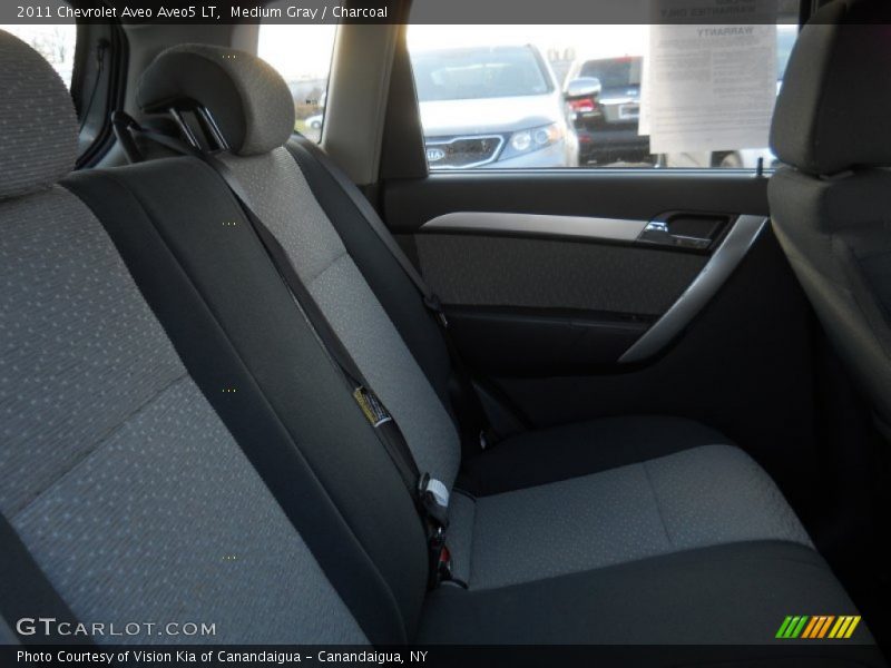 Medium Gray / Charcoal 2011 Chevrolet Aveo Aveo5 LT