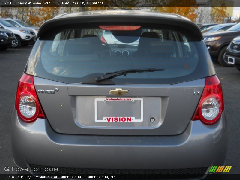 Medium Gray / Charcoal 2011 Chevrolet Aveo Aveo5 LT