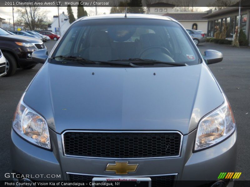 Medium Gray / Charcoal 2011 Chevrolet Aveo Aveo5 LT