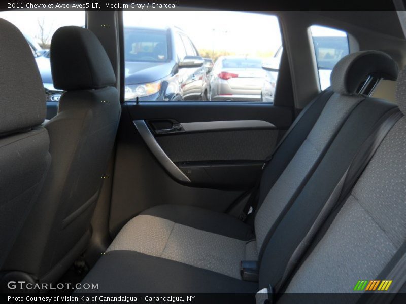 Medium Gray / Charcoal 2011 Chevrolet Aveo Aveo5 LT