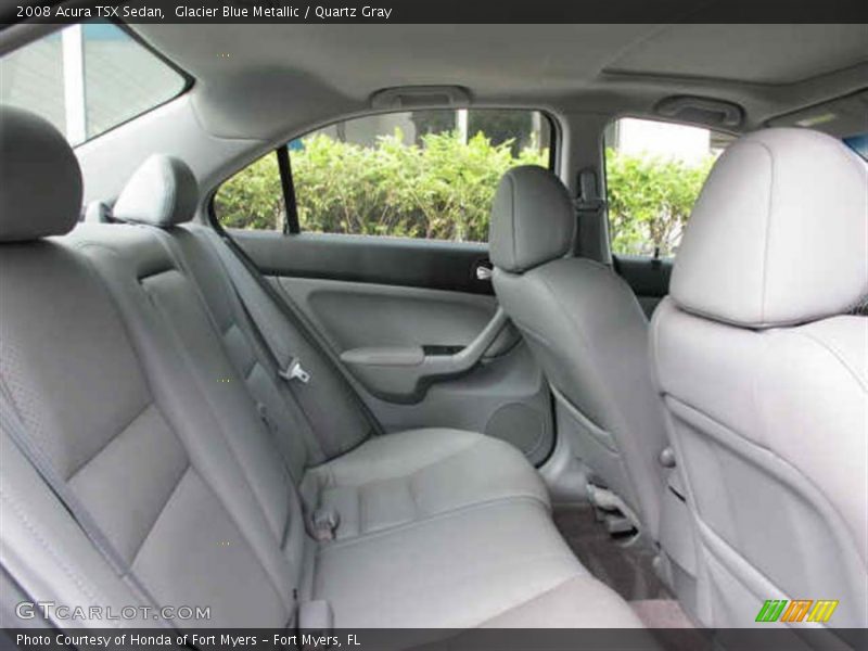 Glacier Blue Metallic / Quartz Gray 2008 Acura TSX Sedan