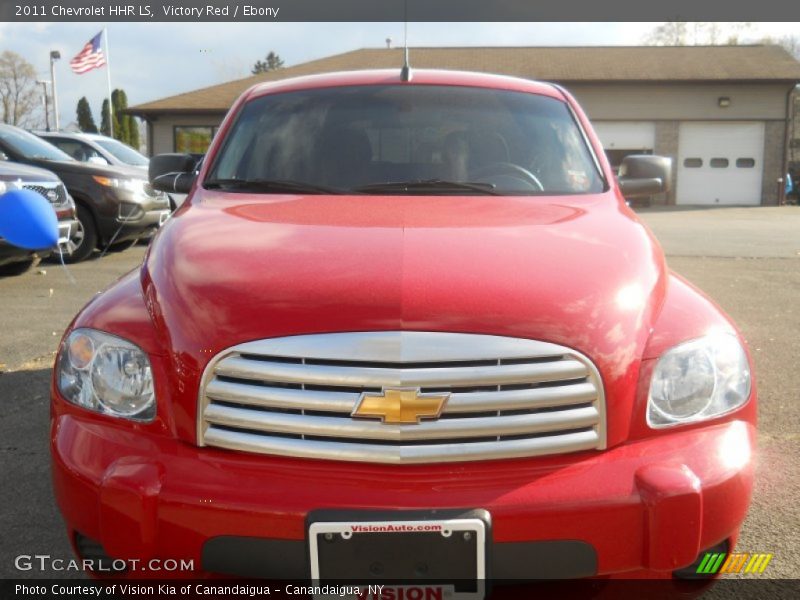 Victory Red / Ebony 2011 Chevrolet HHR LS