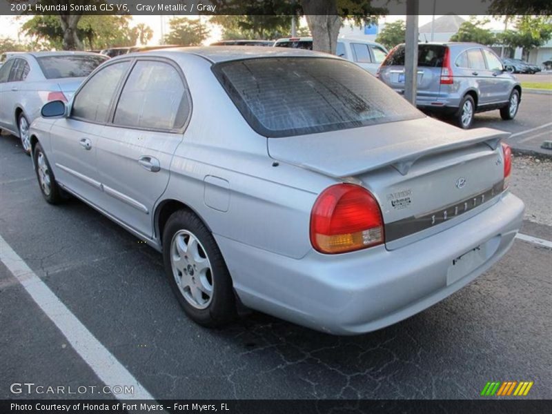 Gray Metallic / Gray 2001 Hyundai Sonata GLS V6