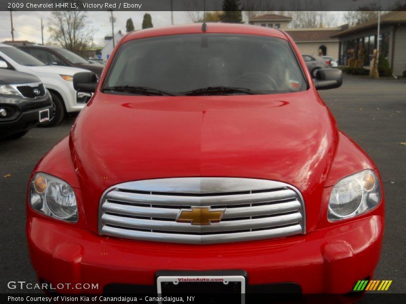 Victory Red / Ebony 2009 Chevrolet HHR LS