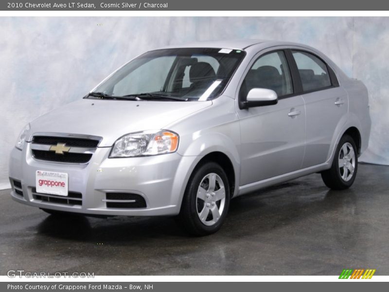 Cosmic Silver / Charcoal 2010 Chevrolet Aveo LT Sedan