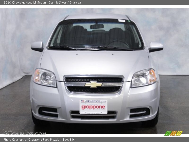 Cosmic Silver / Charcoal 2010 Chevrolet Aveo LT Sedan