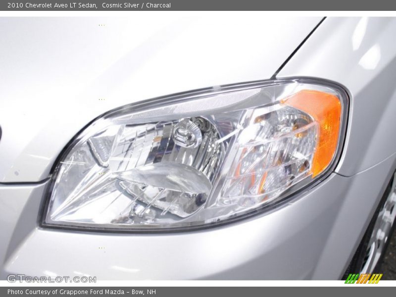 Cosmic Silver / Charcoal 2010 Chevrolet Aveo LT Sedan