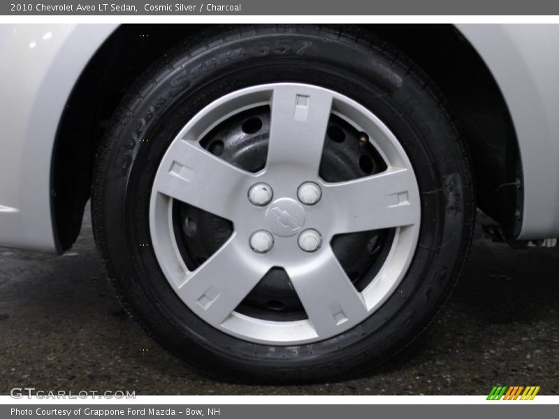 Cosmic Silver / Charcoal 2010 Chevrolet Aveo LT Sedan