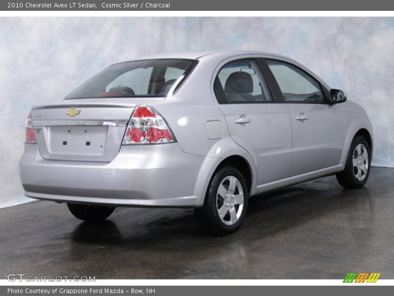 Cosmic Silver / Charcoal 2010 Chevrolet Aveo LT Sedan