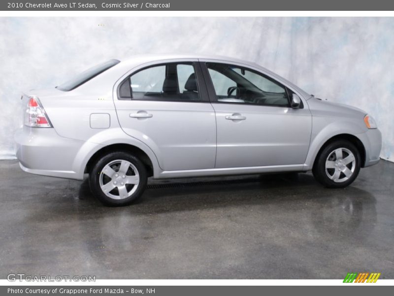 Cosmic Silver / Charcoal 2010 Chevrolet Aveo LT Sedan