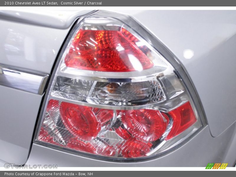 Cosmic Silver / Charcoal 2010 Chevrolet Aveo LT Sedan
