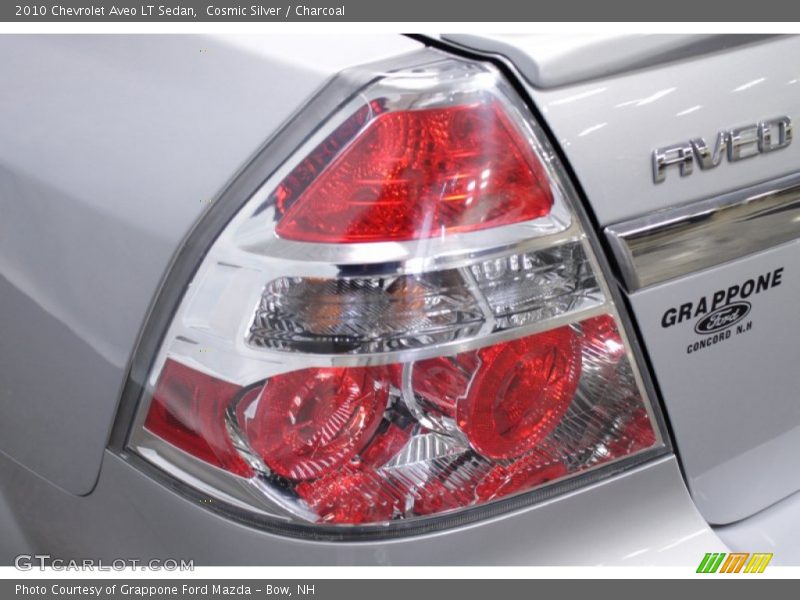 Cosmic Silver / Charcoal 2010 Chevrolet Aveo LT Sedan