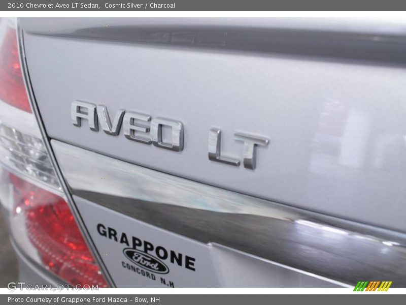 Cosmic Silver / Charcoal 2010 Chevrolet Aveo LT Sedan
