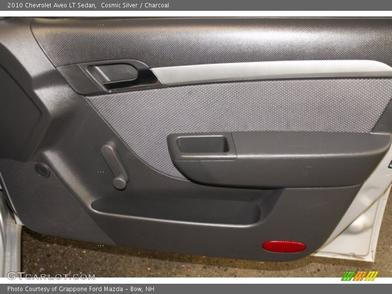 Cosmic Silver / Charcoal 2010 Chevrolet Aveo LT Sedan