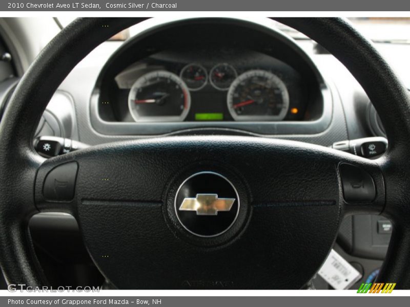 Cosmic Silver / Charcoal 2010 Chevrolet Aveo LT Sedan
