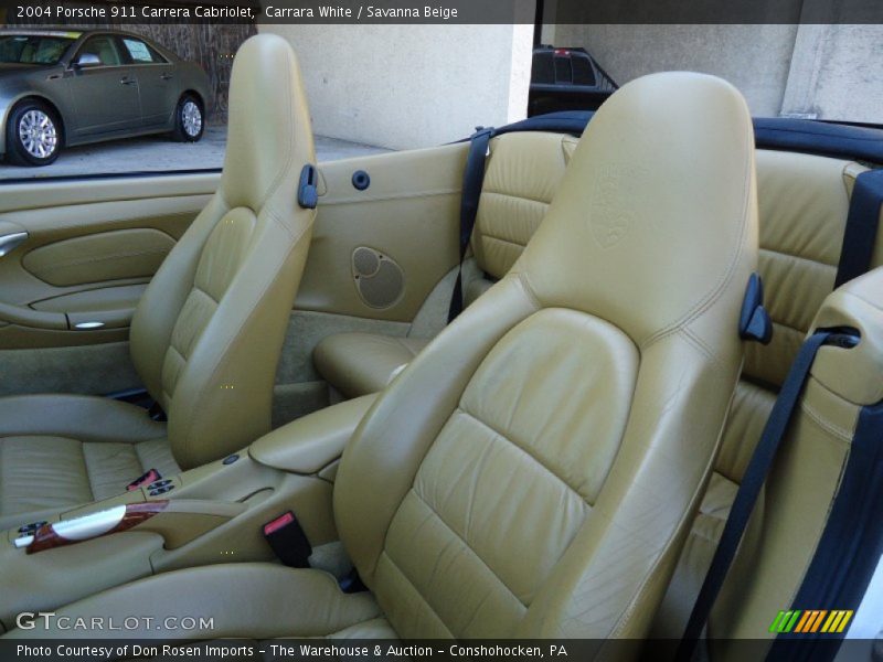  2004 911 Carrera Cabriolet Savanna Beige Interior