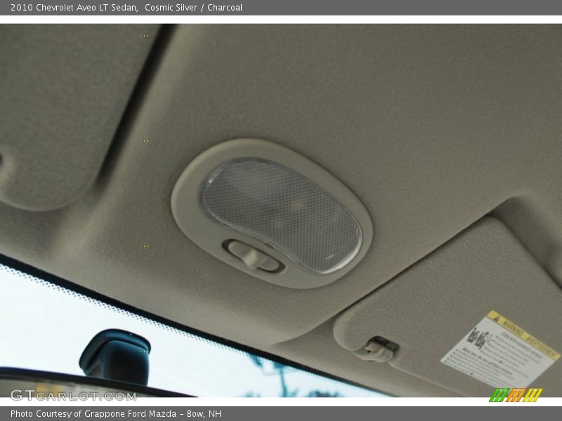 Cosmic Silver / Charcoal 2010 Chevrolet Aveo LT Sedan