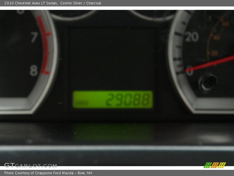 Cosmic Silver / Charcoal 2010 Chevrolet Aveo LT Sedan